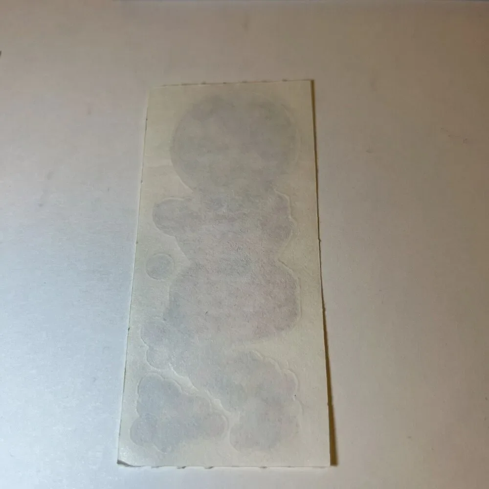 3 Vintage 80’s BJ Decal Specialties Clear Sticker Strip Gumball Machine